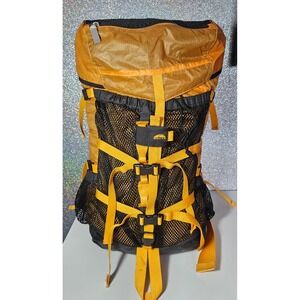 GoLite Team Ultralight Hiking Backpack Orange Black Ripstop Nylon Racing Medium